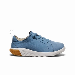 Little Kids' KNX Leather Sneaker  |  Coronet Blue/Vapor Chill Step Shoes
