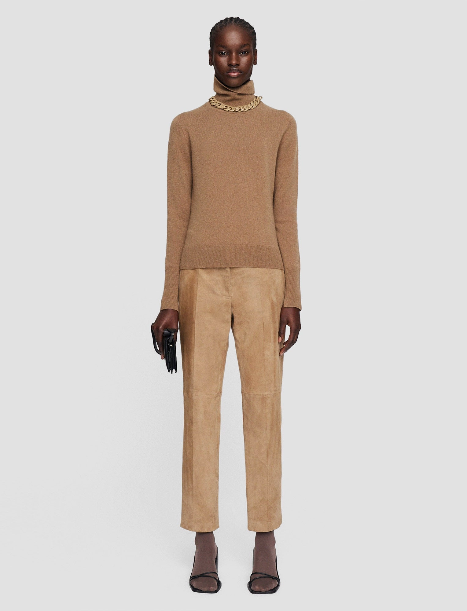 Light Pure Cashmere High Neck Jumper Yearlong Favorite