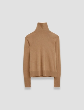 Light Pure Cashmere High Neck Jumper Simple Layer