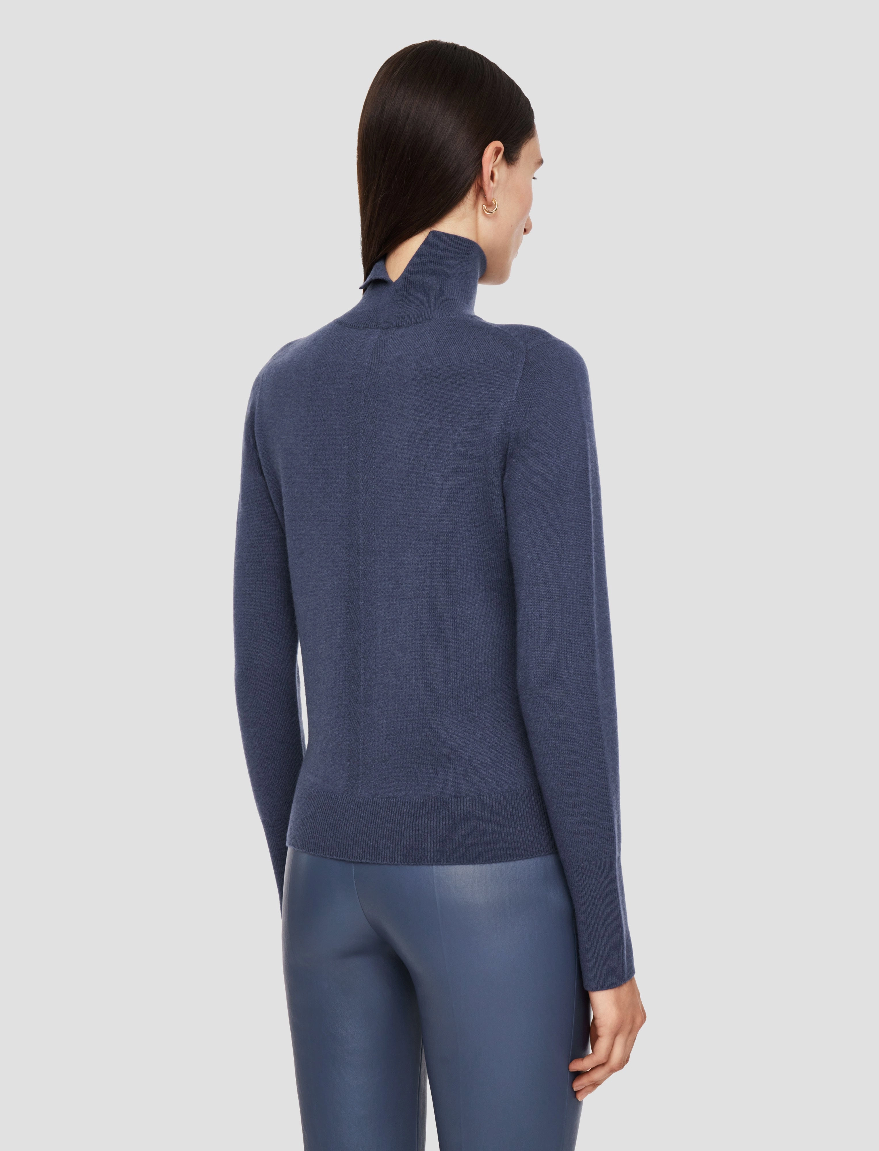 Light Pure Cashmere High Neck Jumper Stay Simple Quick Layer