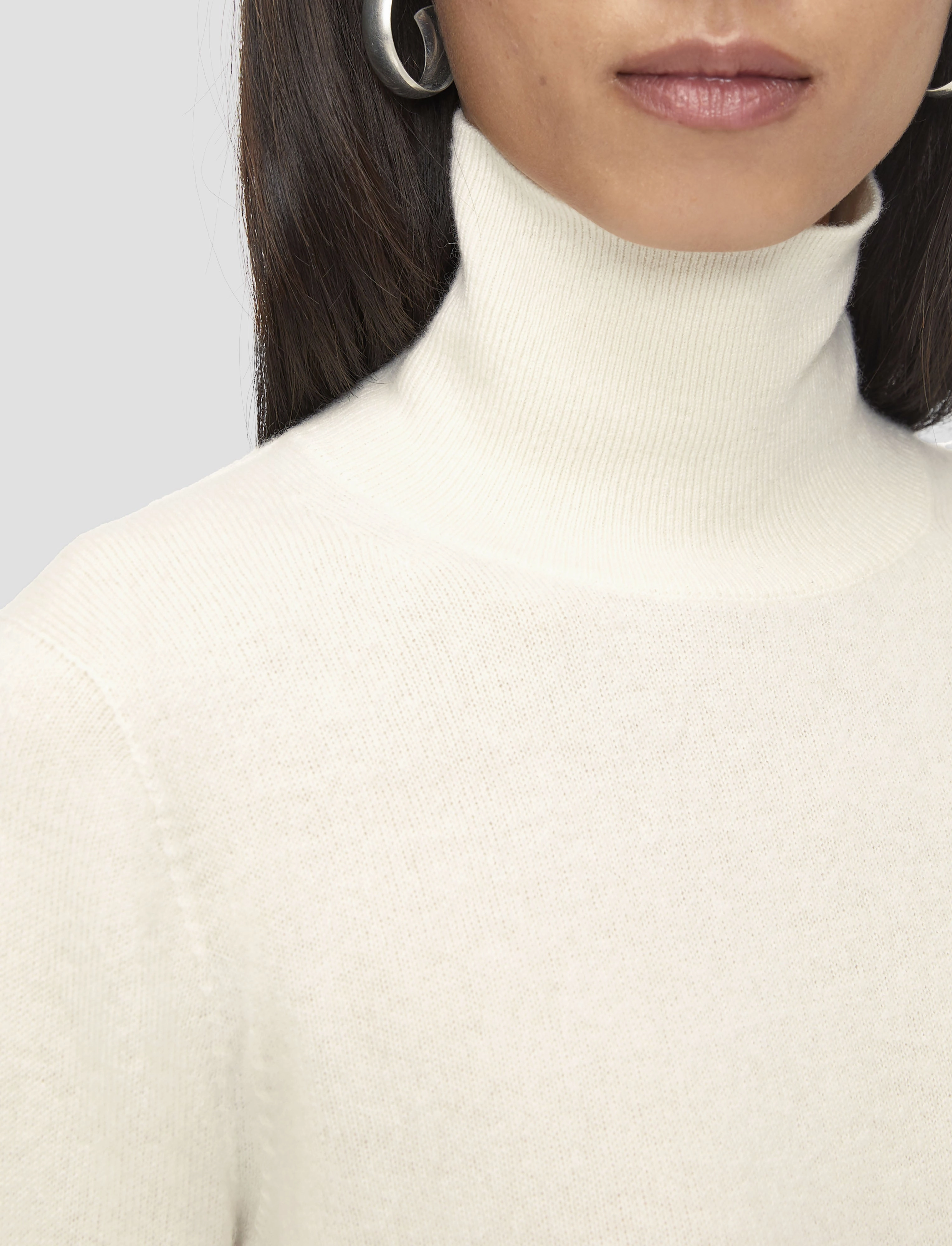 Thermal Insulation Knits Light Pure Cashmere High Neck Jumper