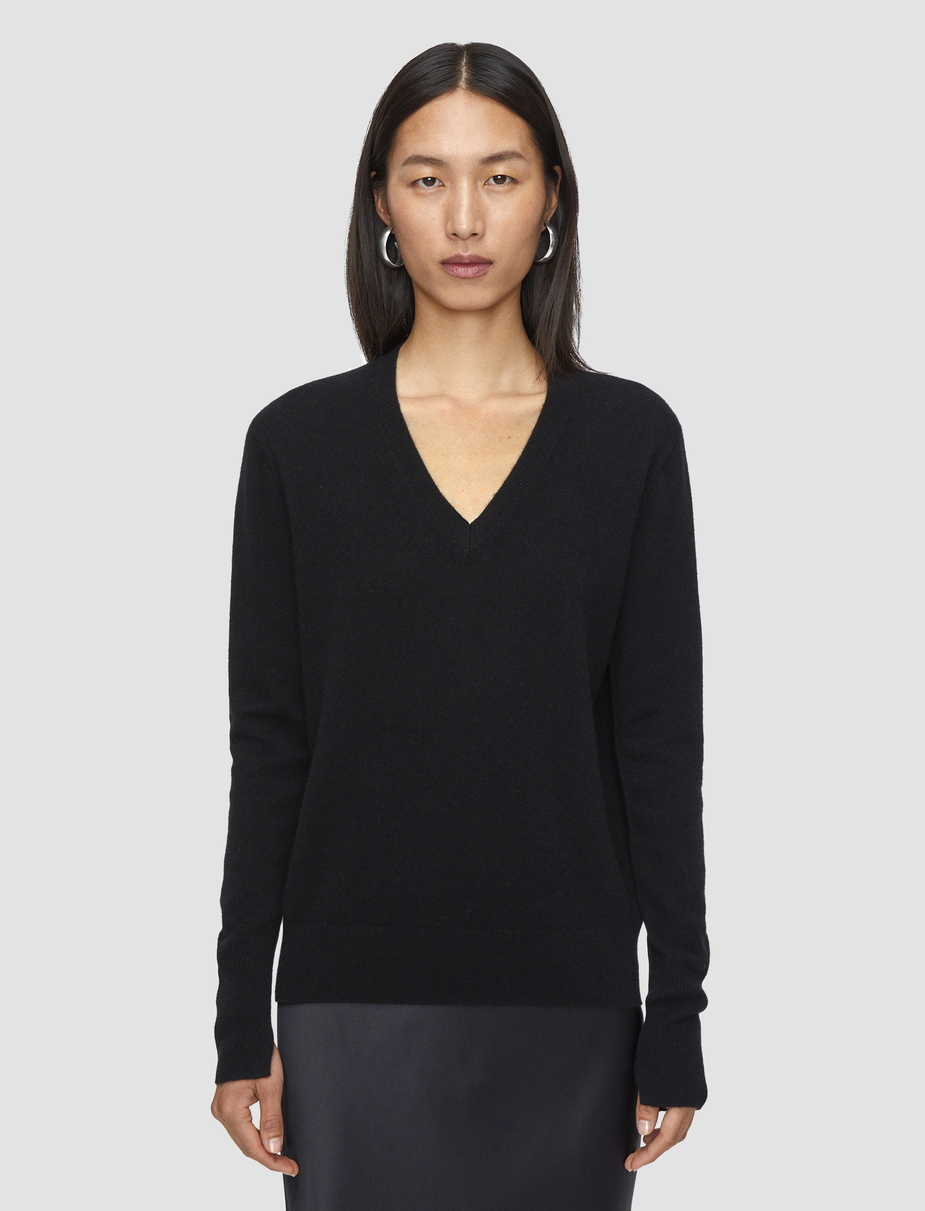 Light Pure Cashmere V Neck Jumper Year Round