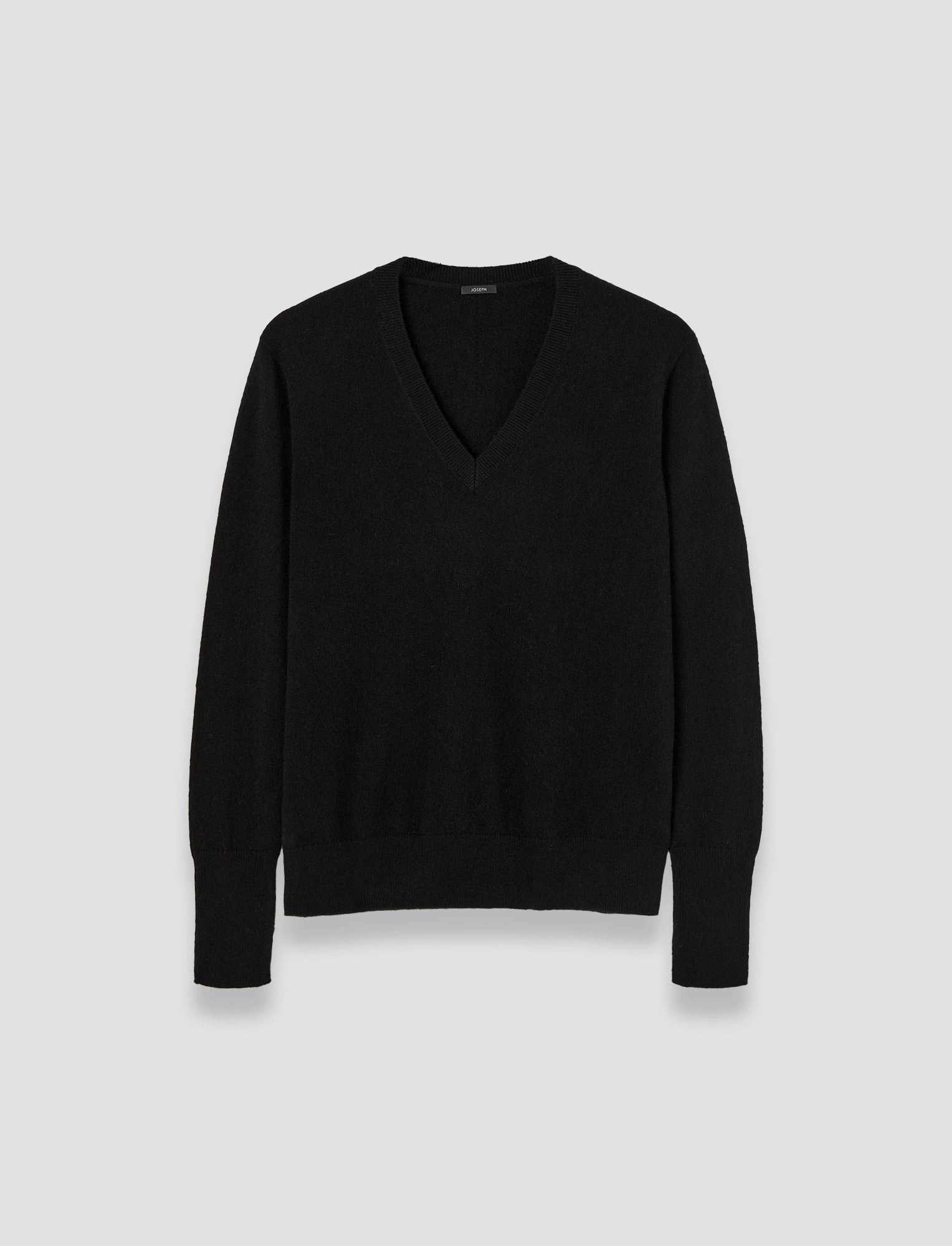 Light Pure Cashmere V Neck Jumper TemperatureRegulating Yarn Seasonal Comfort