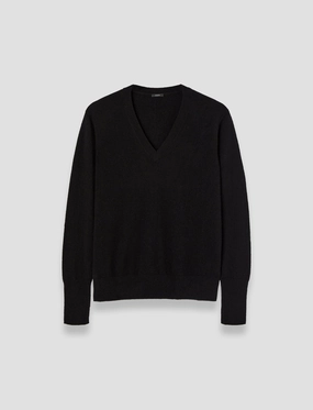 Light Pure Cashmere V Neck Jumper TemperatureRegulating Yarn Seasonal Comfort