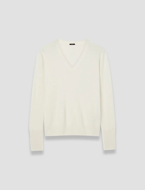 Light Pure Cashmere V Neck Jumper Base Layer Off Duty Look