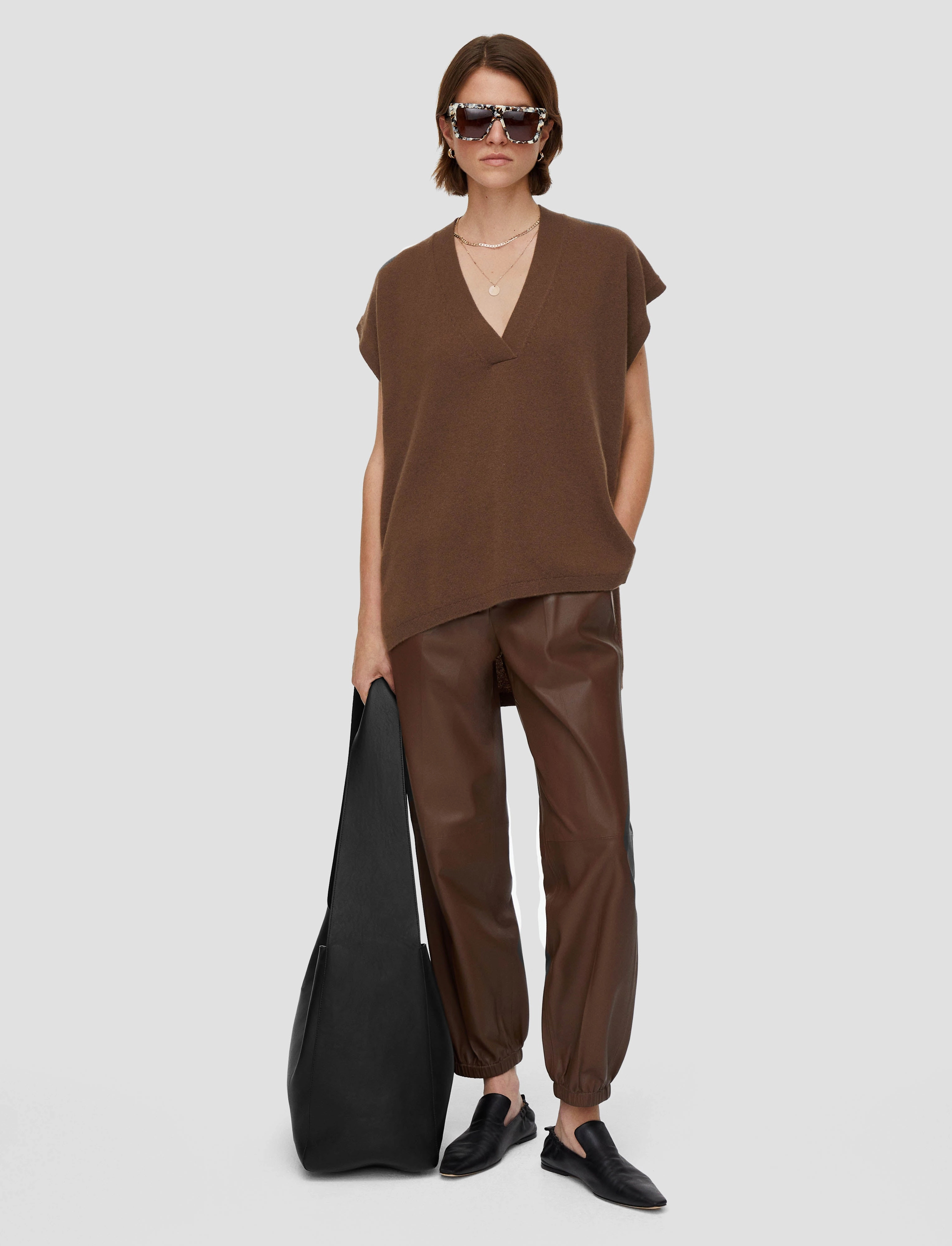 Light Pure Cashmere Vest HighDensity Knit