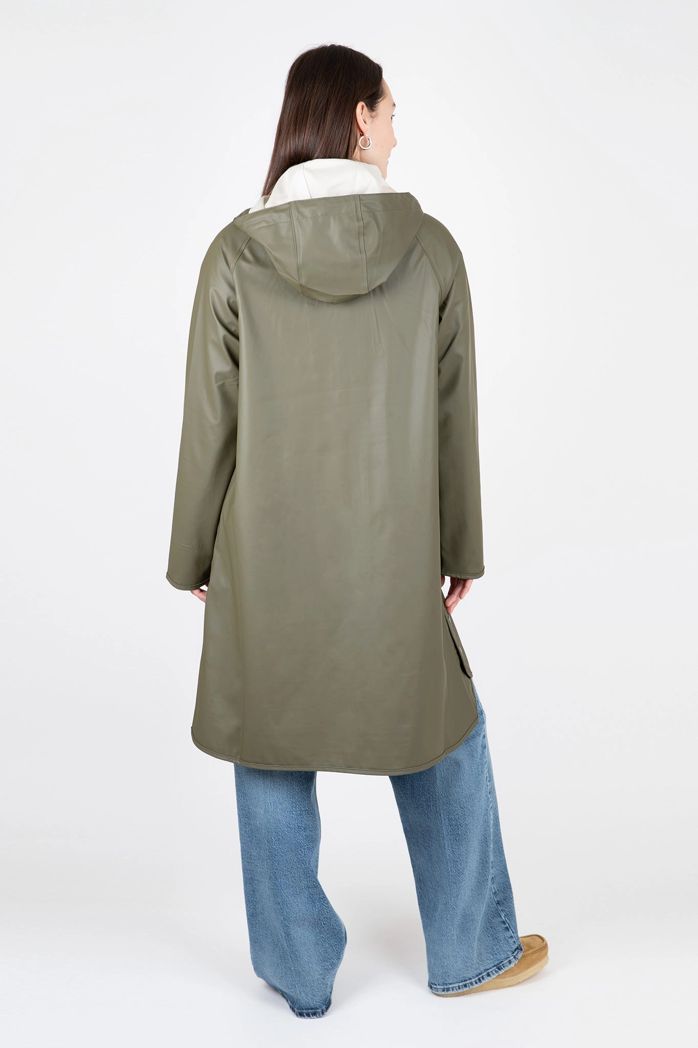 Relaxed Cut Raincoat