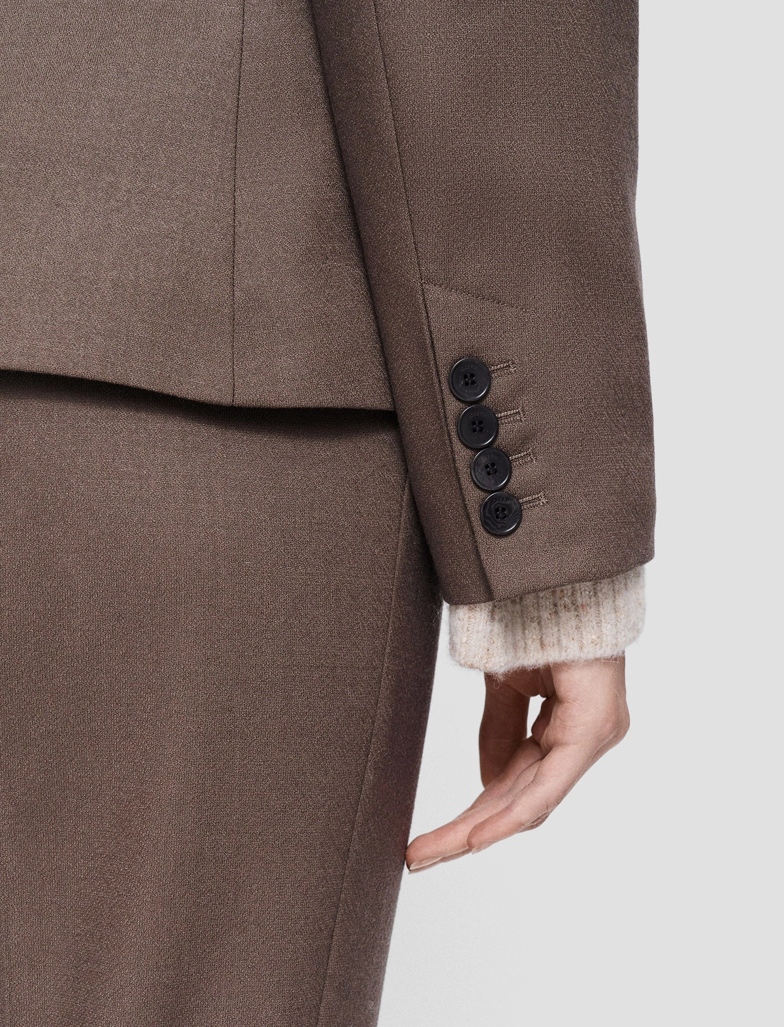 Heat Control Breathable mesh lining Light Wool Flannel Fernand Jacket