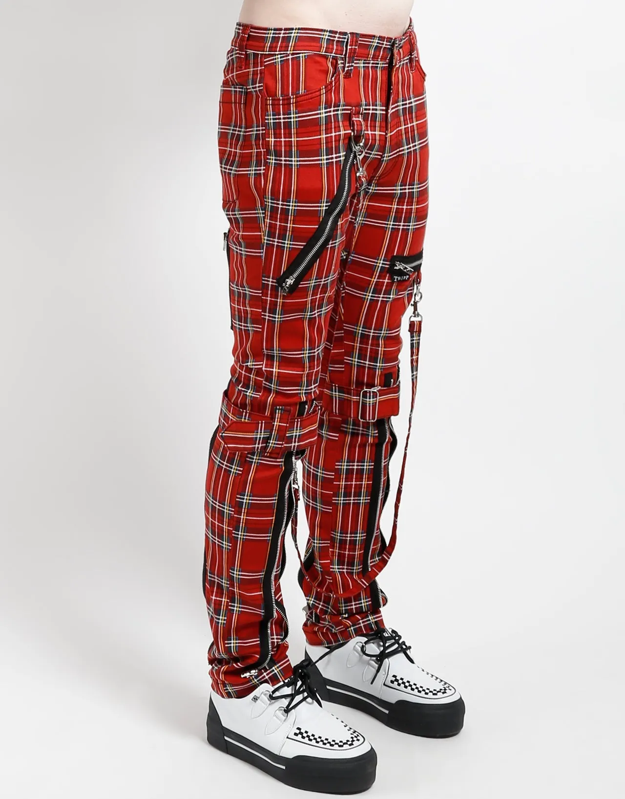 Fit Flex BONDAGE PANT RED PLAID
