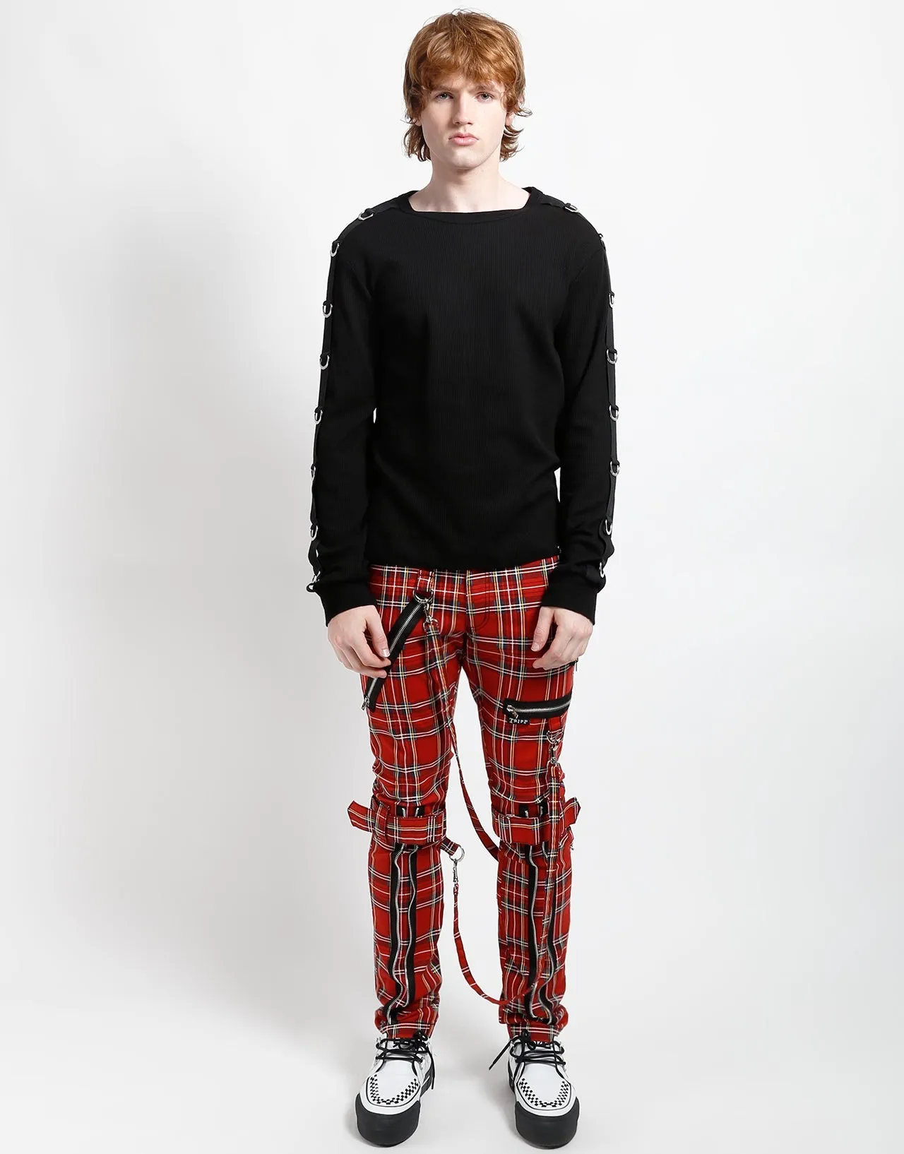 UltraSoftLining Active Motion BONDAGE PANT RED PLAID