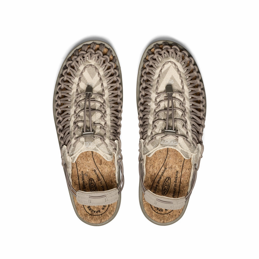 Casual Footwear for Every Day Casual Slip-ons All Gender UNEEK II Convertible Canvas Sneaker  |  Brindle/Natural