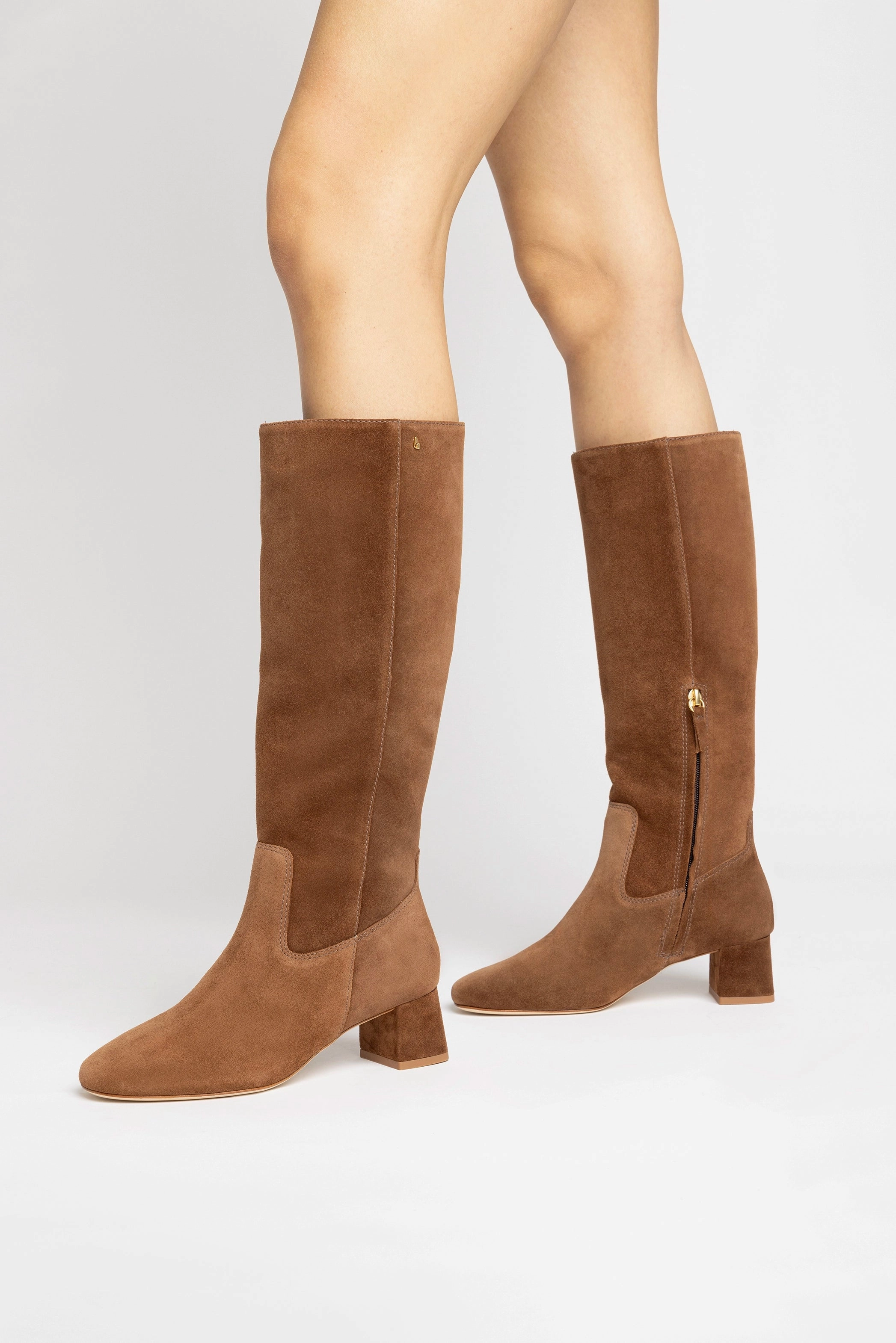 Edie Boot In Burnt Umber Suede Low Profile Remote Hiking Eco Material All Day Wear