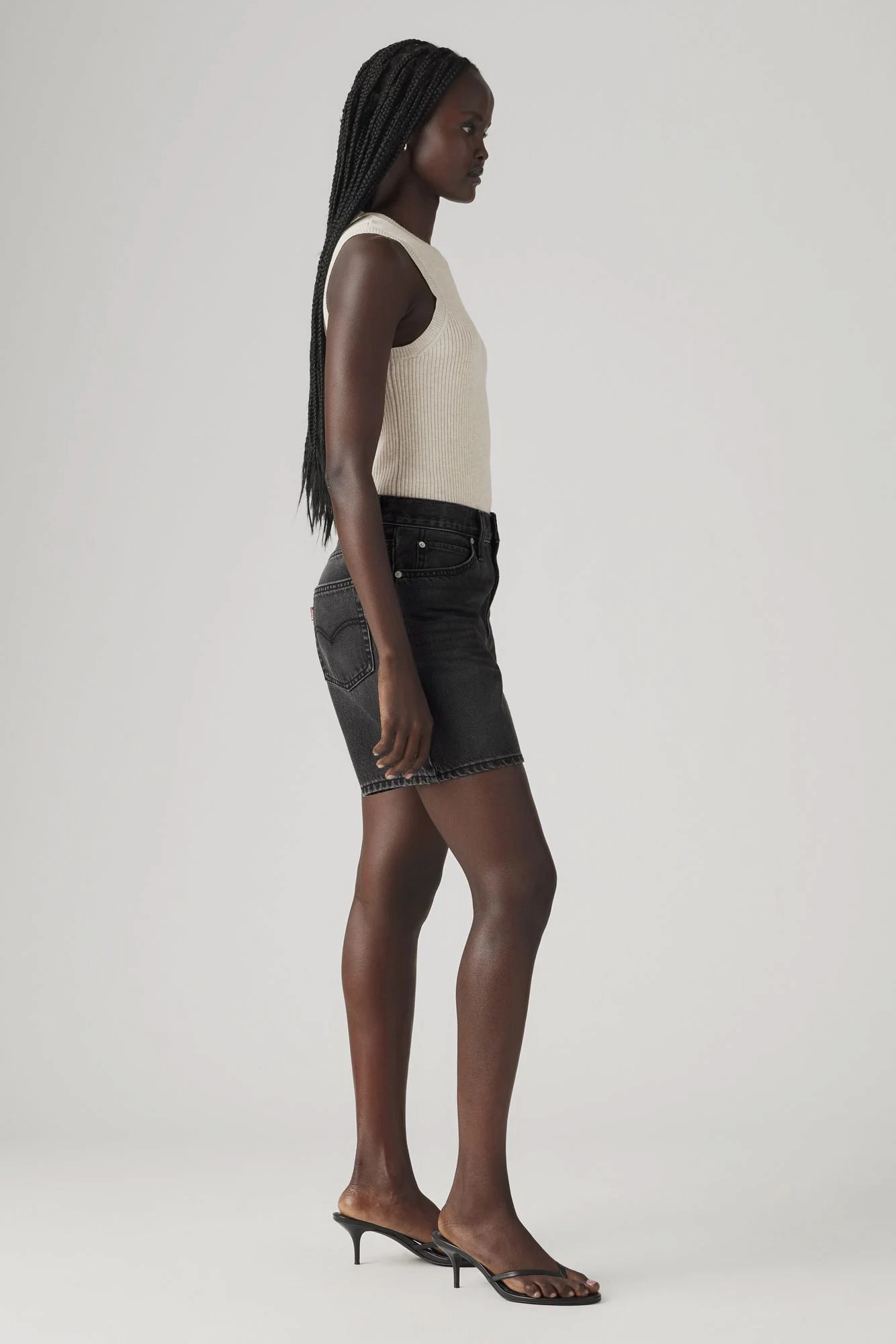 '94 Baggy Short Laser Cut Edges Roomy Comfort