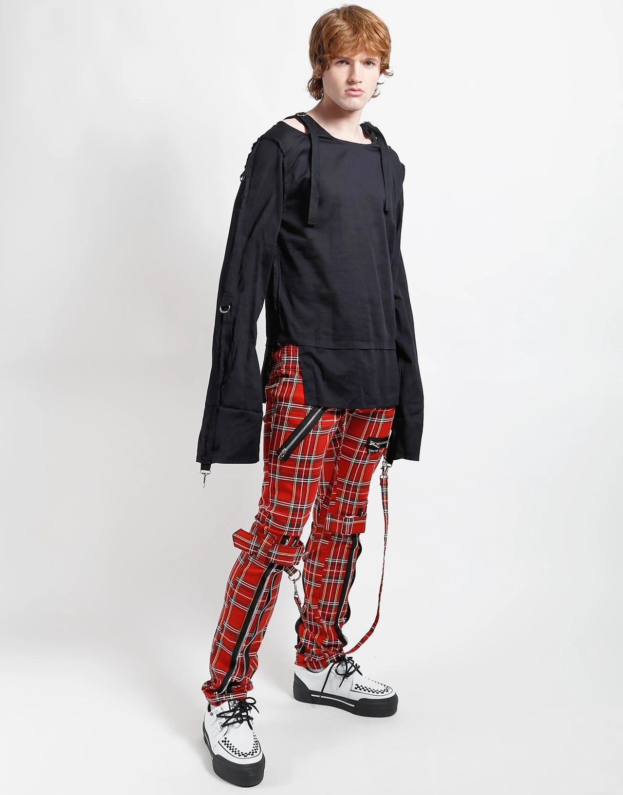 PUNK TOP BLACK Durable Color Retention