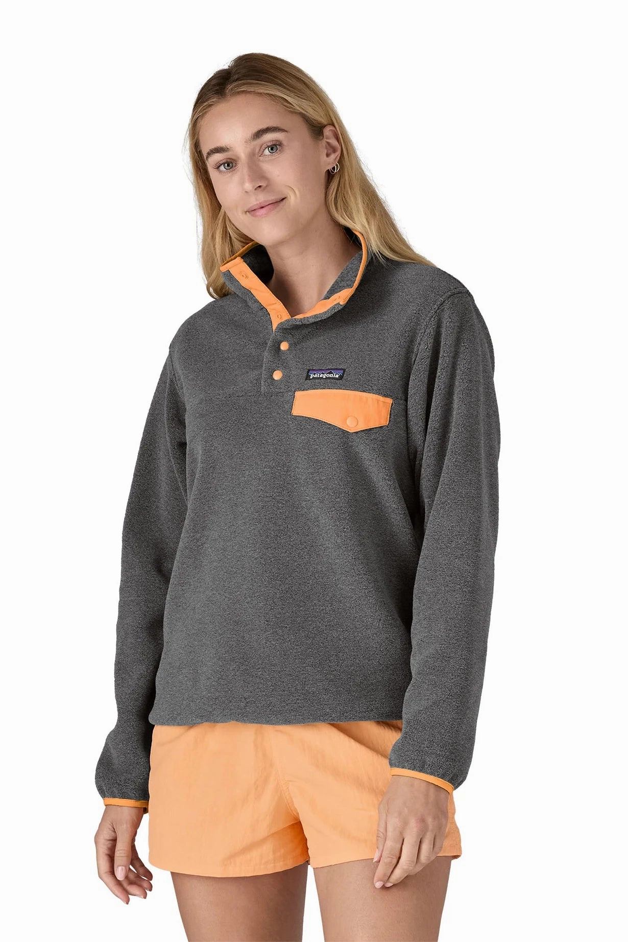 Street Look Taped Zippers Lightweight Synchilla? Snap-T? Fleece Pullover