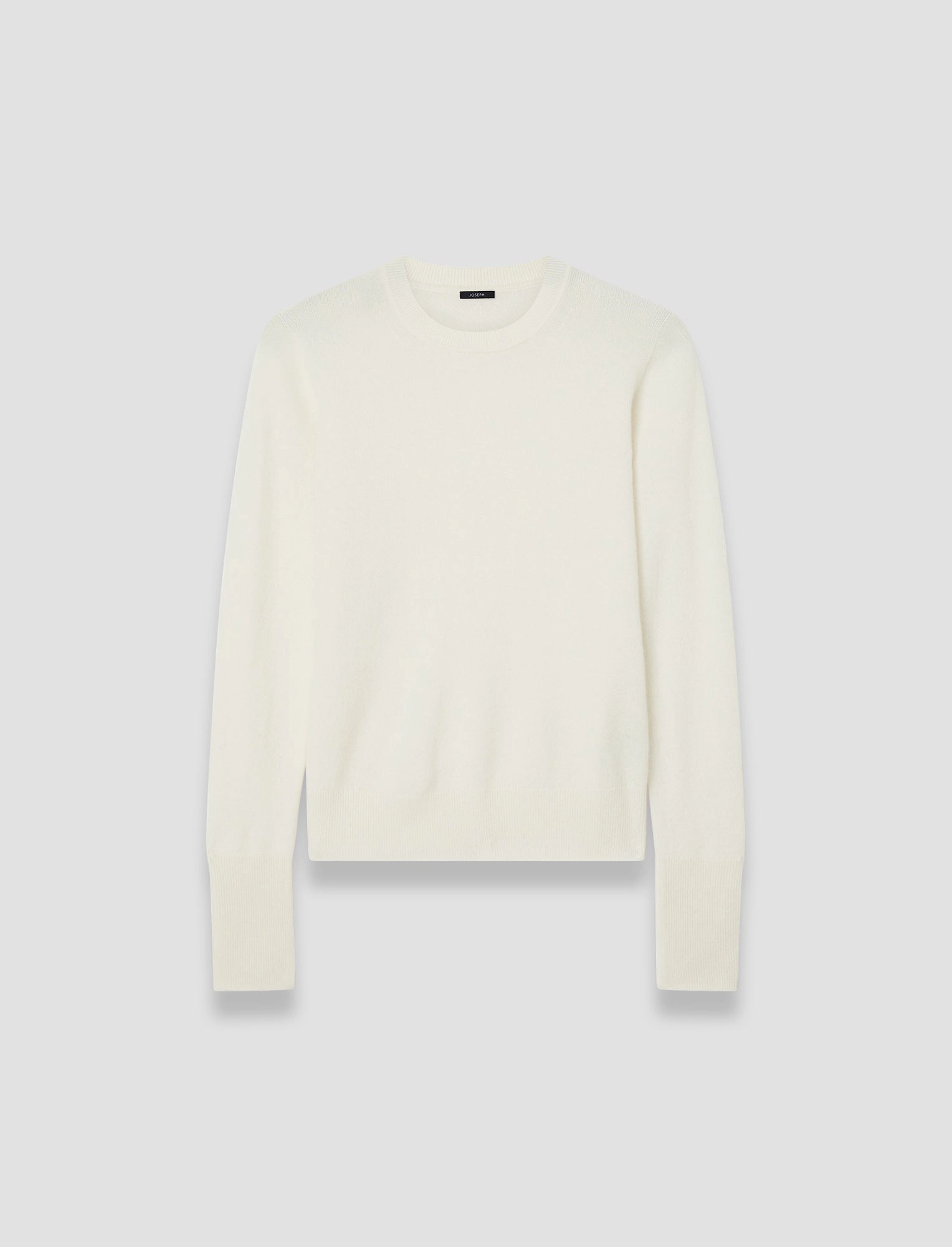 Light Pure Cashmere Round Neck Jumper Stain Release Coating Antibacterial Treatment