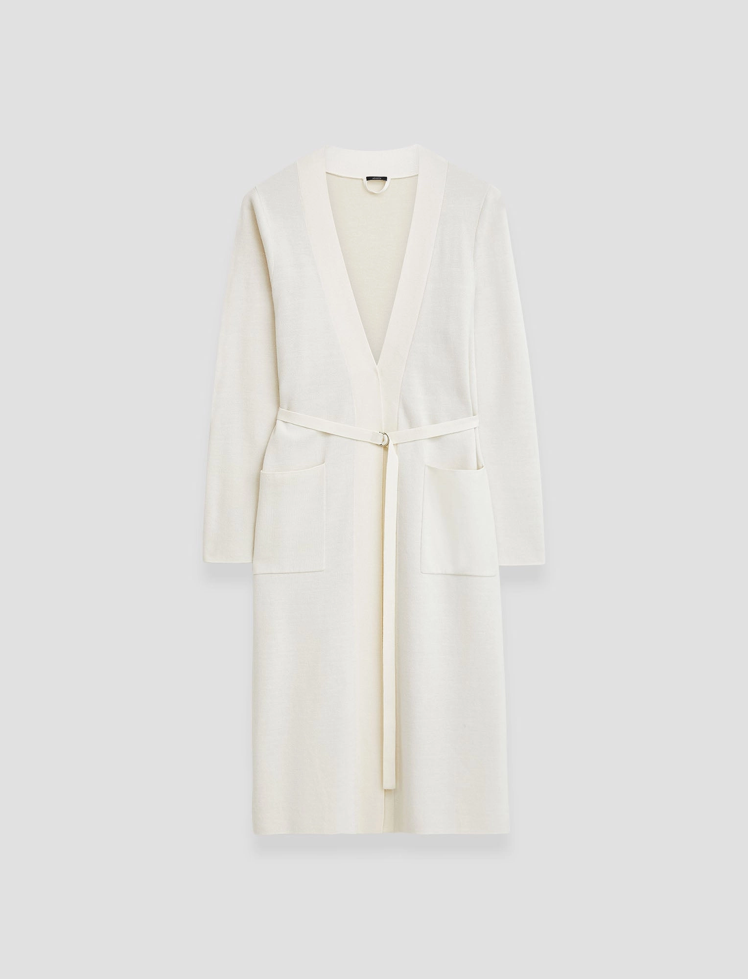 Gentle Tone Layer Comfort Wool Silk Long Cardigan