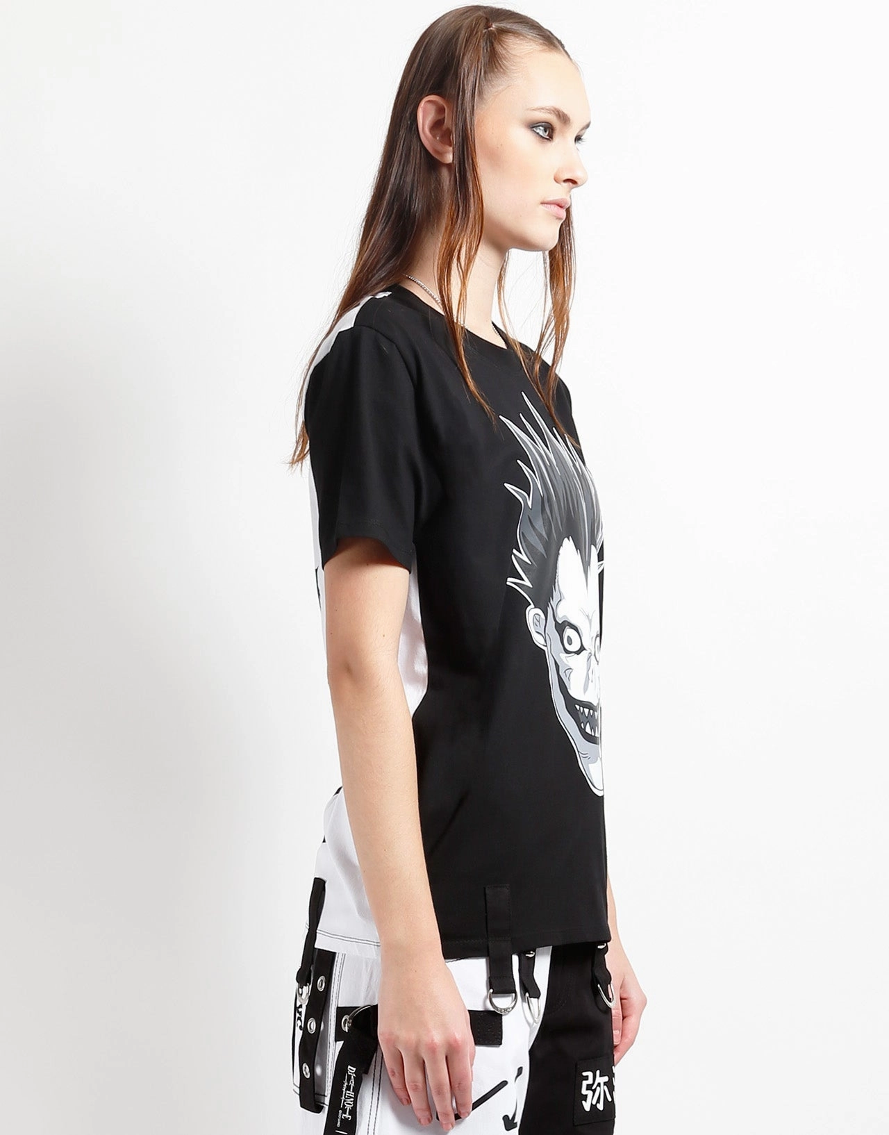 Minimalist Styling TRIPP NYC X DEATH NOTE - RYUK SPLIT TEE