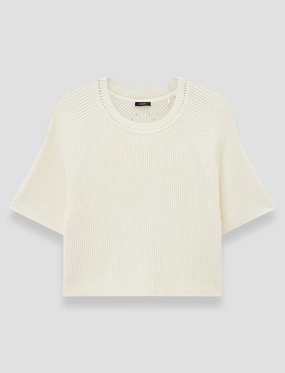 Home Layer Linen Blend Knit Top