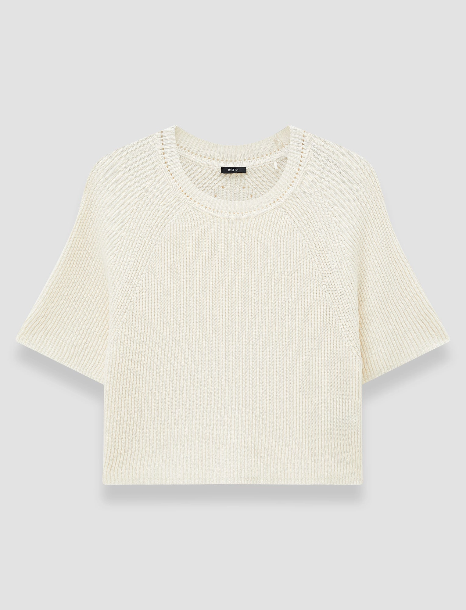 Home Layer Linen Blend Knit Top