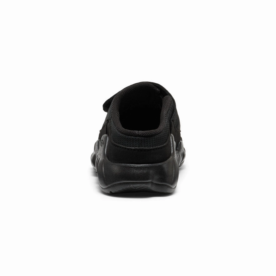 Little Kids' Hypowser Wrap Shoe  |  Black/Black Vegan Material