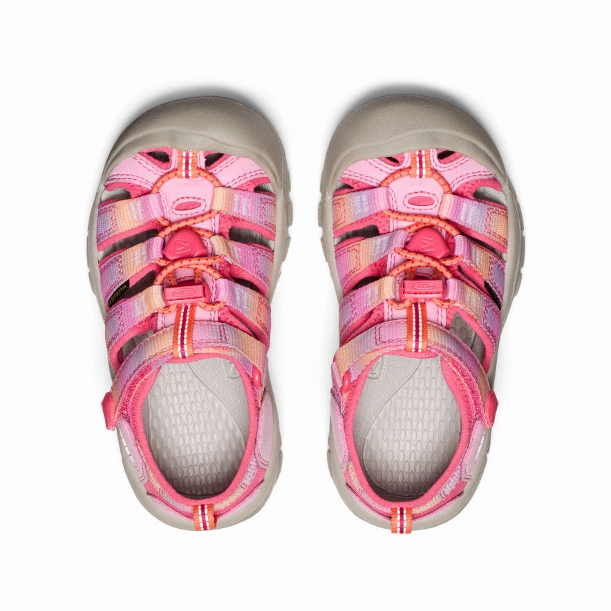 Little Kids' Newport H2  |  Hot Pink/Orchid Petal Effortless Style Low Profile Sidewalls
