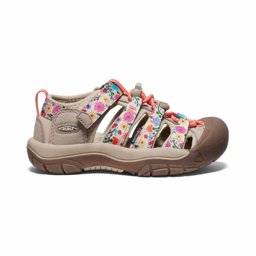 Light Breathable High Heel Little Kids' Newport H2  |  Safari/Birch