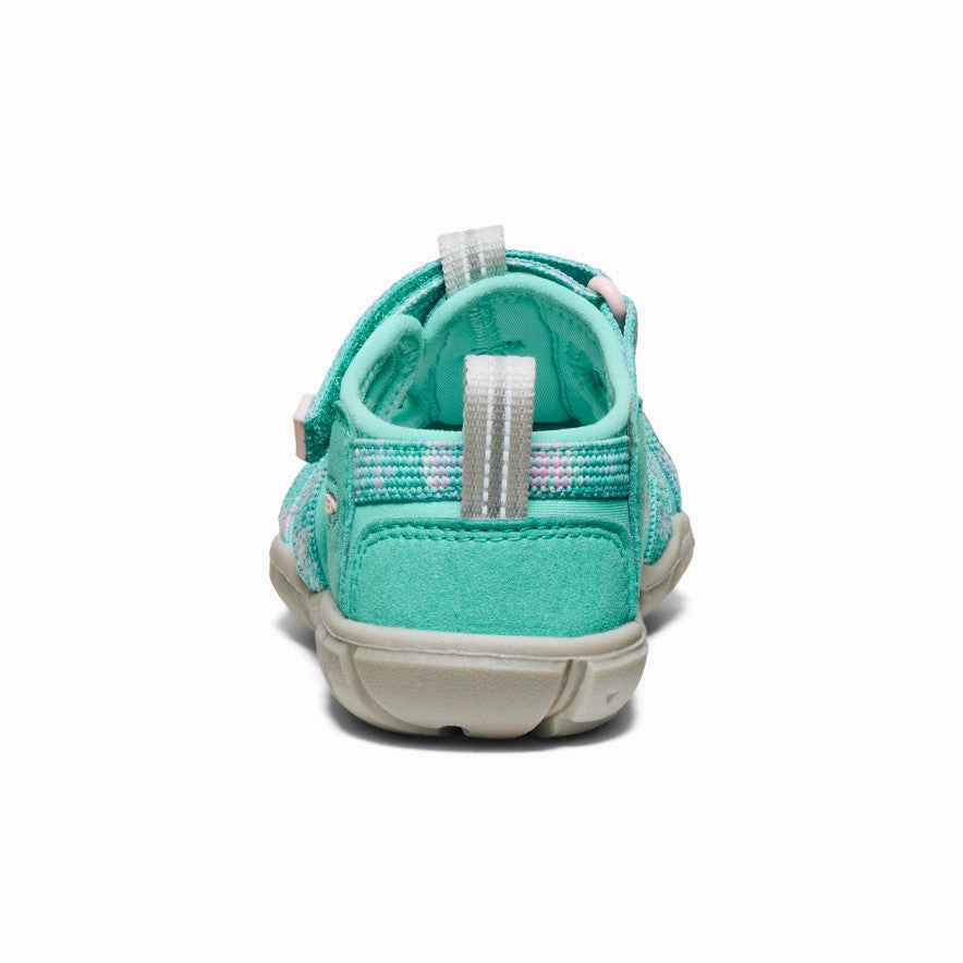 Everyday Comfort Water Resistant Little Kids' Seacamp II CNX  |  Bright Aqua/Giggle Pink