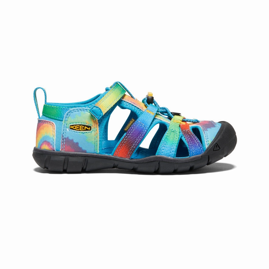 cool shoes Little Kids' Seacamp II CNX  |  Vivid Blue/Original Tie Dye