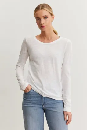 Work efficiency soft look Lizzie Original Slub Long Sleeve Tee