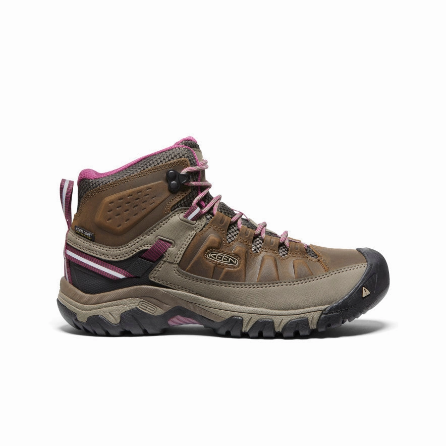 Compression Molding Women's Targhee III Waterproof Mid  |  Weiss/Boysenberry