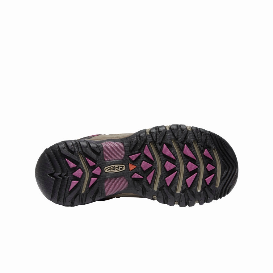 Women's Targhee III Waterproof Mid  |  Weiss/Boysenberry Padded Interior Mountain Climber