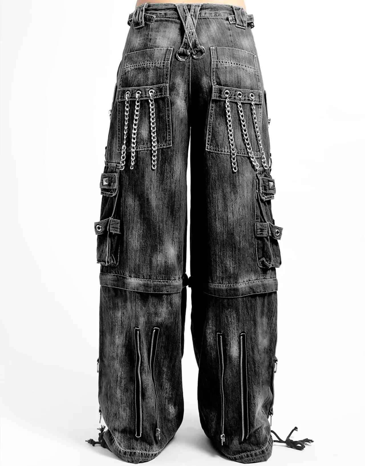 LOCK UP DENIM PANT STORM WASH Sporty Layer Layered Protection