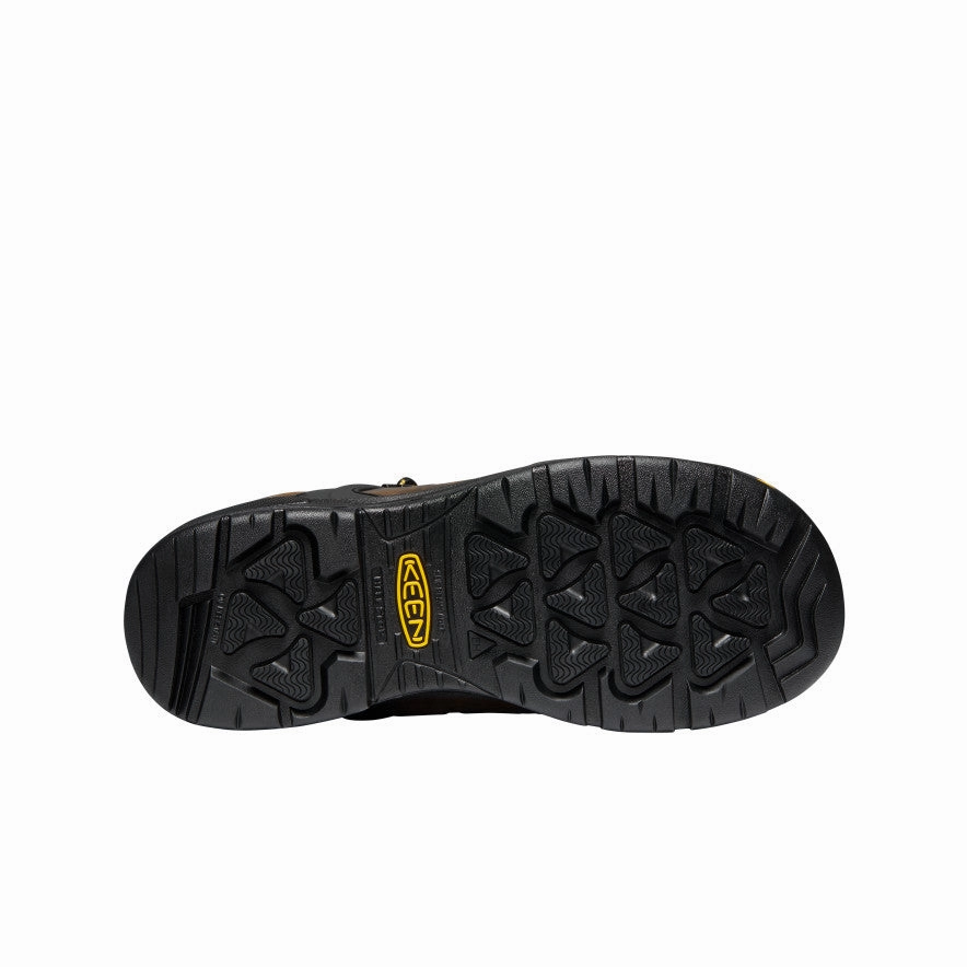 Durable Shell Adventure Journey Rugged Built Remote Hiking Men's Dover 8" Insulated Waterproof Boot (Carbon Toe)  |  Dark Earth/Black