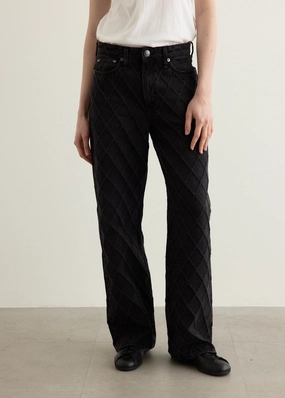 Logan Mid-Rise Wide Leg Jeans Chill Outfit Essential Piece