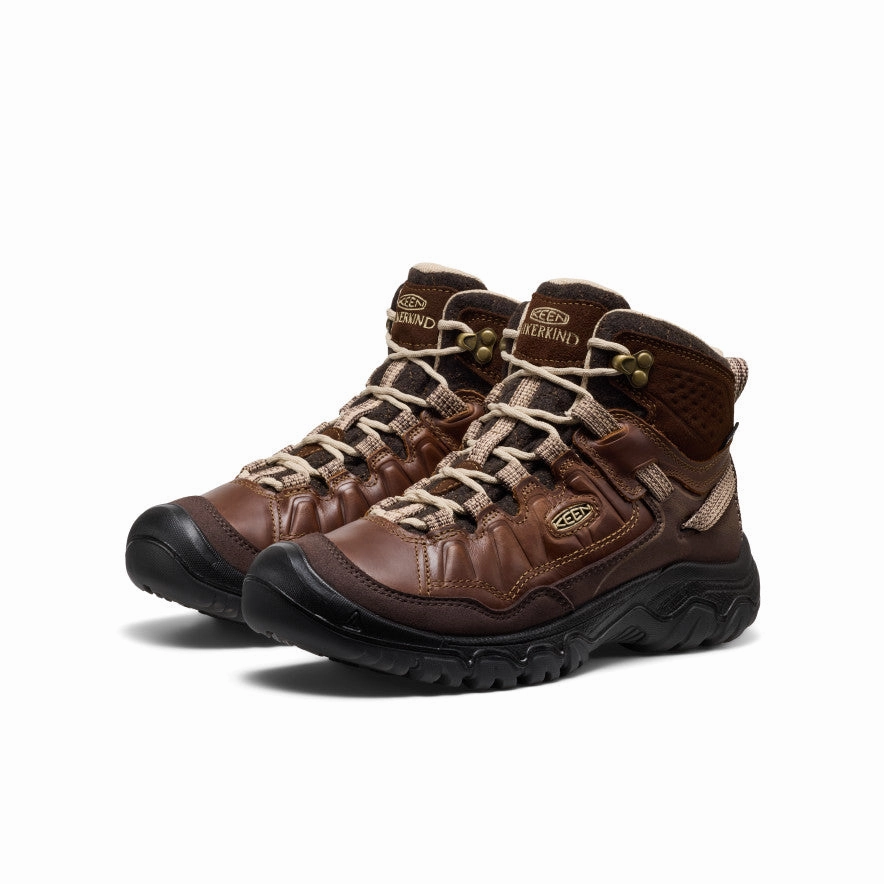 Easy Match Quick Drying Urban Commute Women's Targhee IV Waterproof Hiking Boot x Hikerkind  |  Dark Earth/Dark Earth