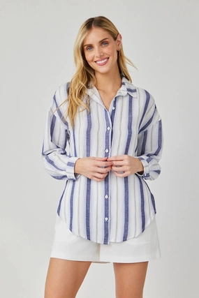 Long Sleeve Button Down MeshVentilation