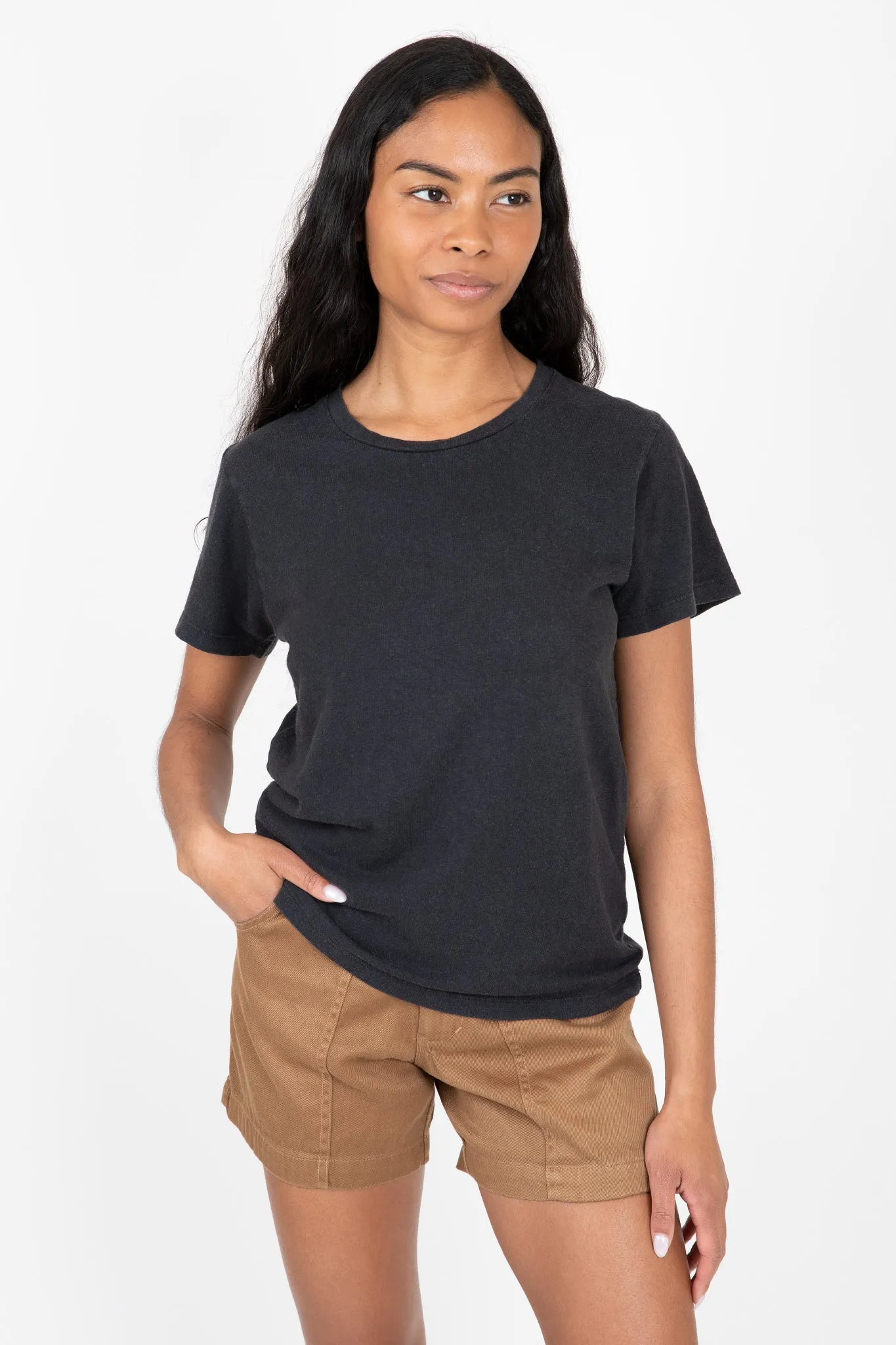 Garment Washed Texture Lorel Tee