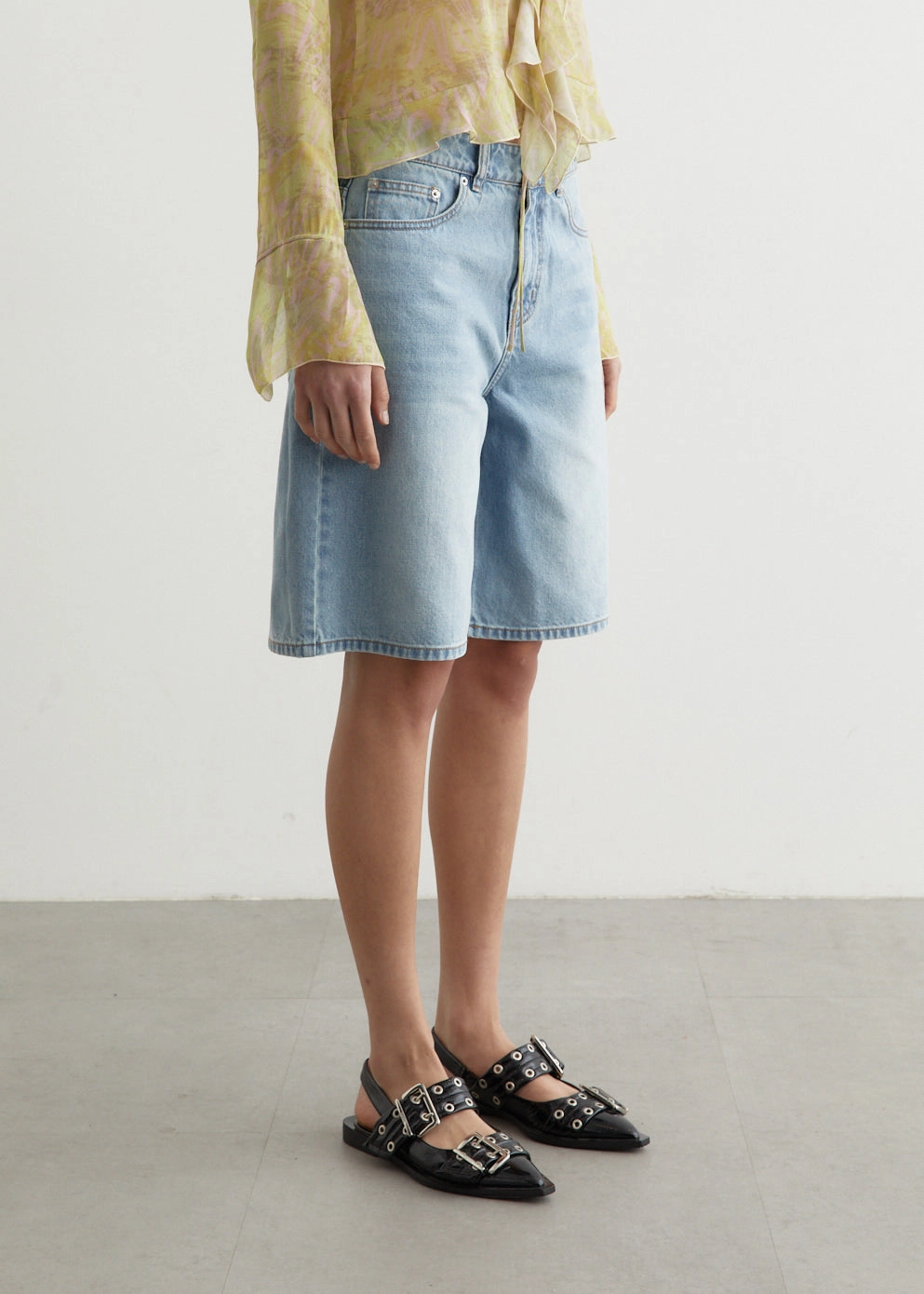 Essential Piece Lotus Denim Shorts