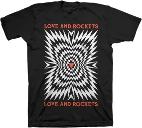 LOVE AND ROCKETS ILLUSORY TEE Soft Comfort Wear FlexibleCollarOptions
