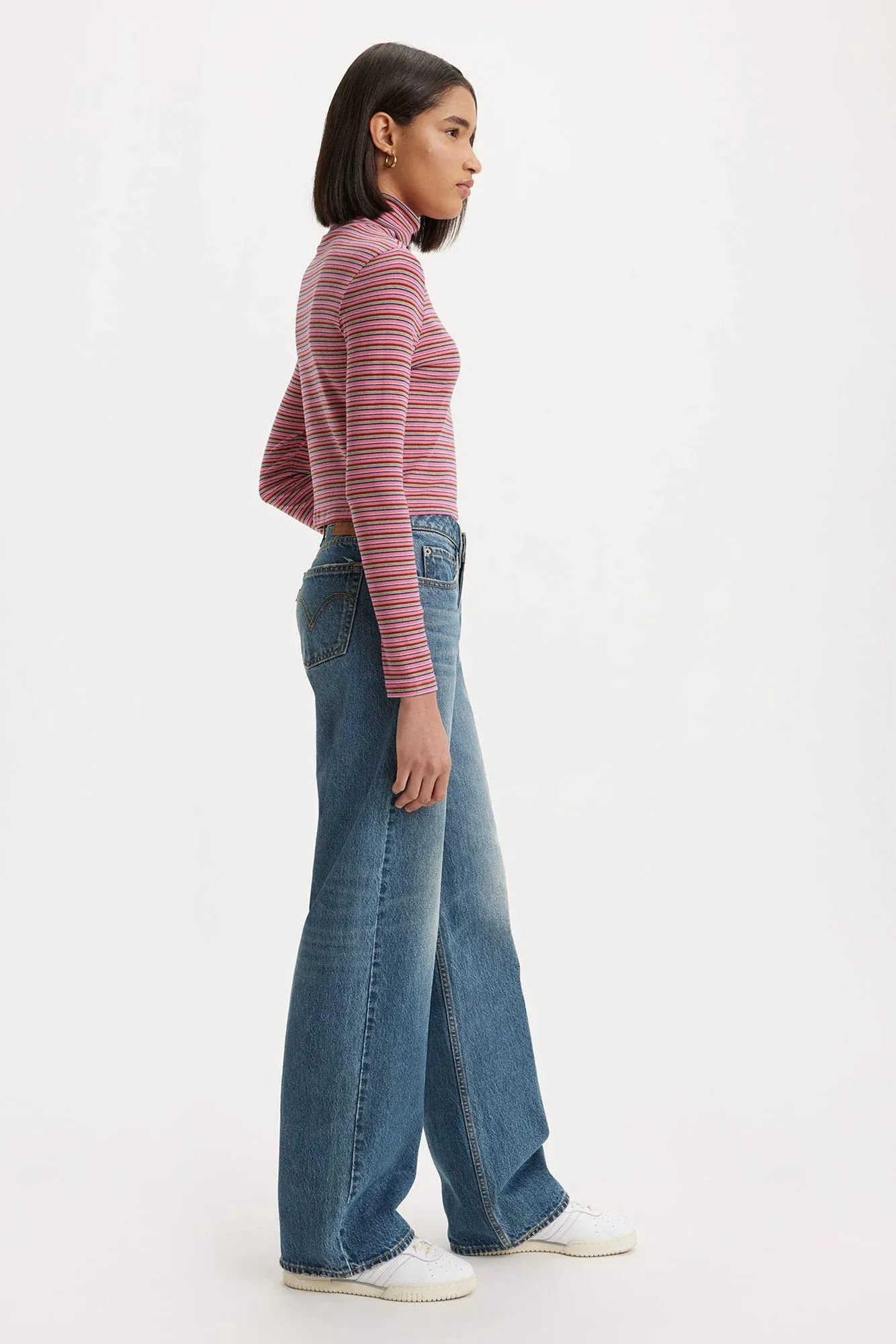 UV Protection Active Look Low Loose Jeans