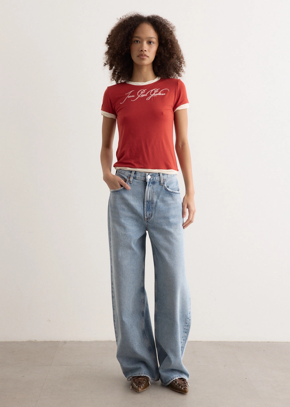 Low Curve Jeans Clean Piece Trend Setter Vintage Lover