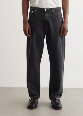 Weekender Wear Smooth Minimalist 101 Dad's Fit Denim Pants