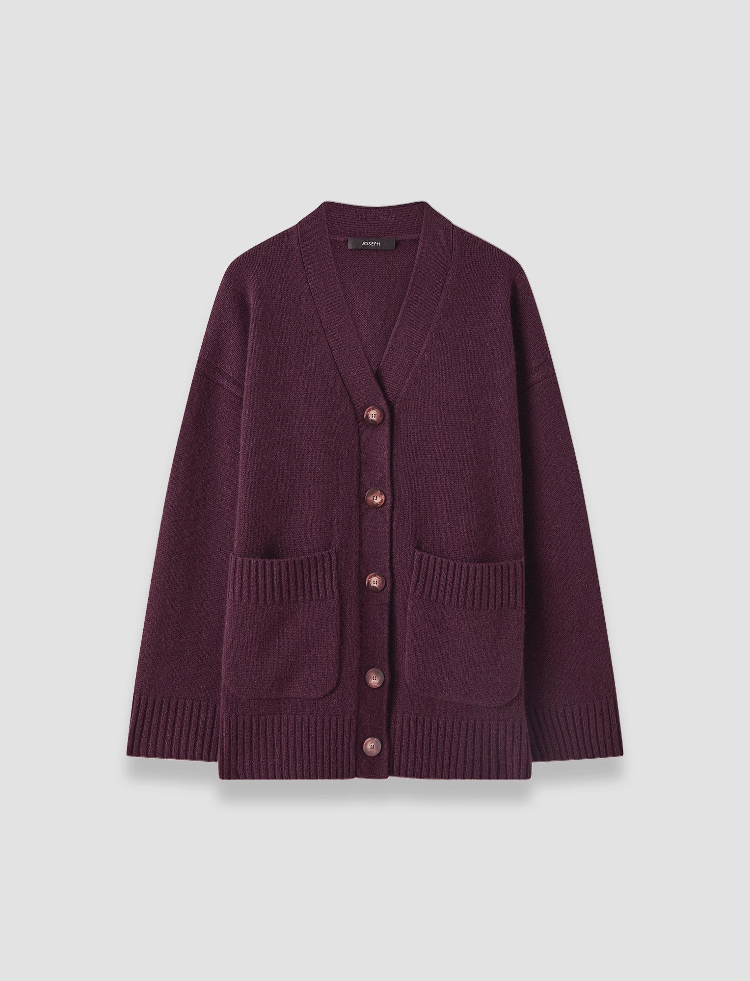 Subtle Detail Luxe Cashmere Cardigan