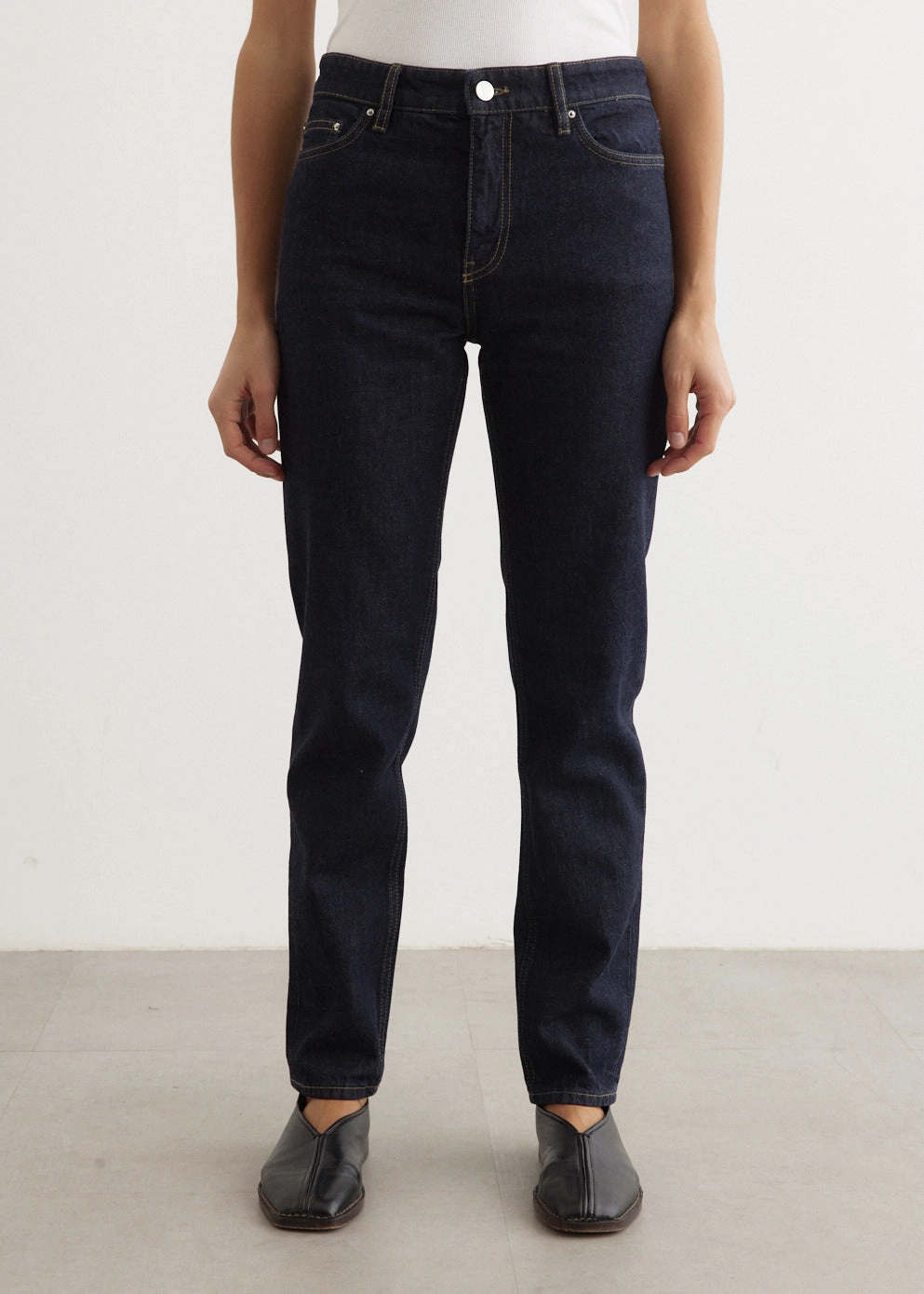 Low Taper Denim Jeans 32" Grab And Go