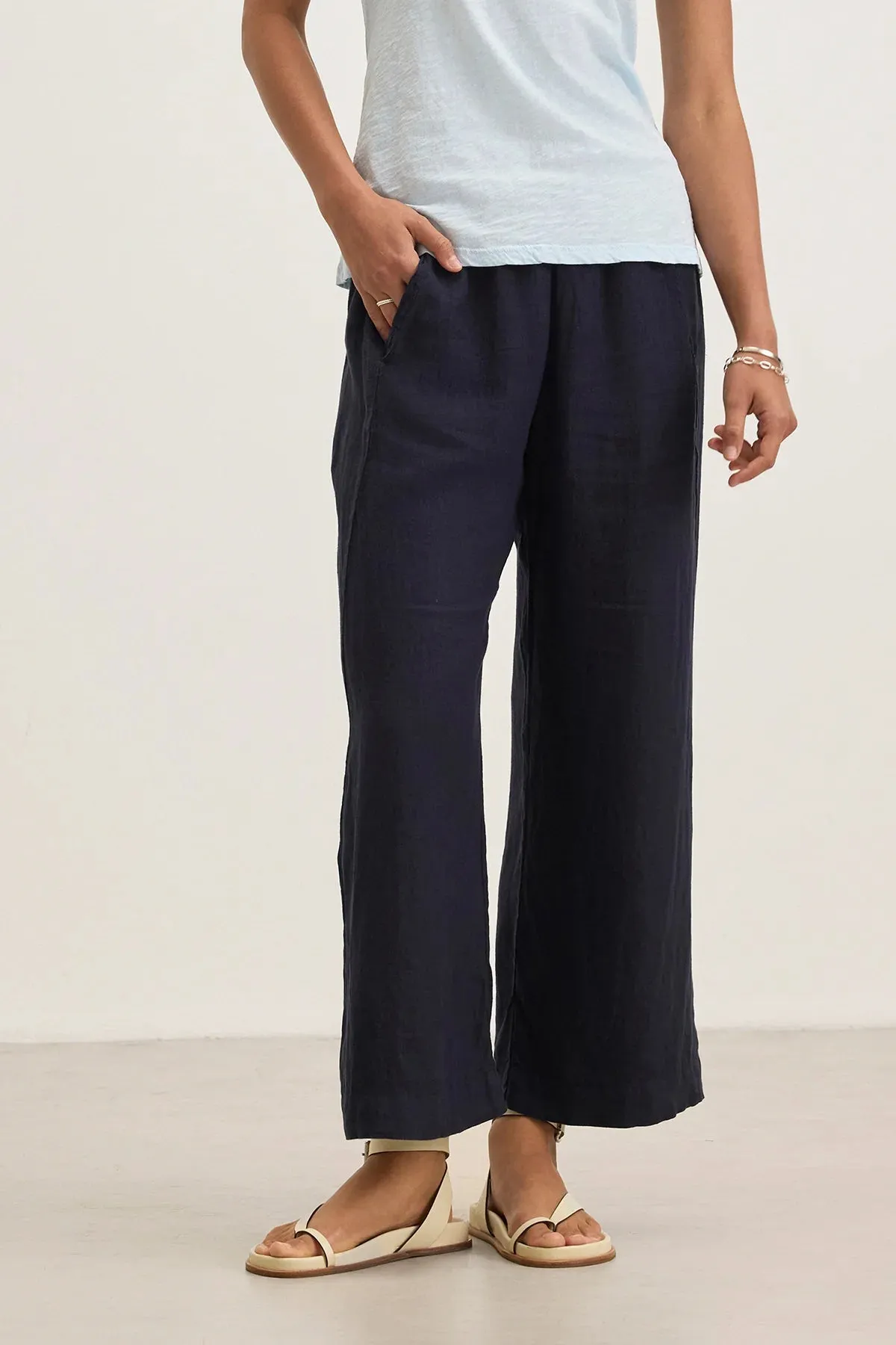 Lola Linen Pant Comfortable Waistband