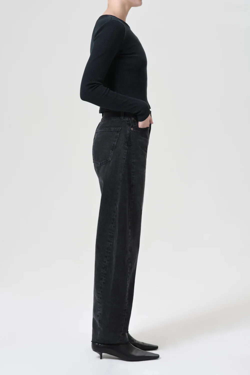 Luna High Rise Pieced Taper Relax Mode