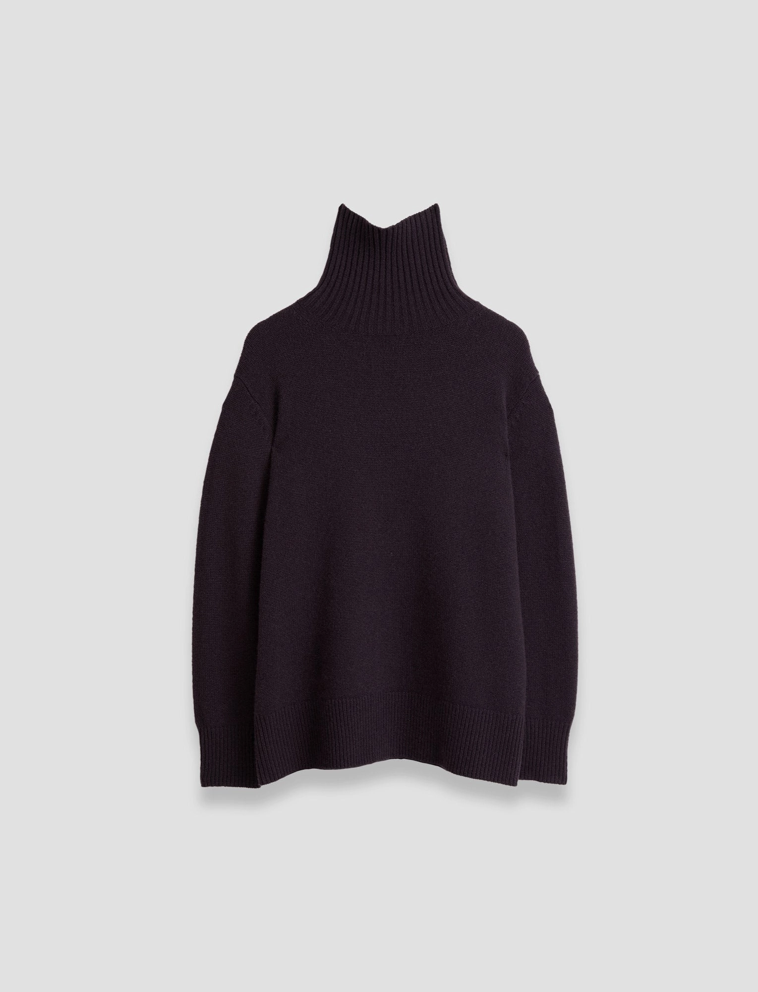 Cold Look Luxe Cashmere High Neck Jumper