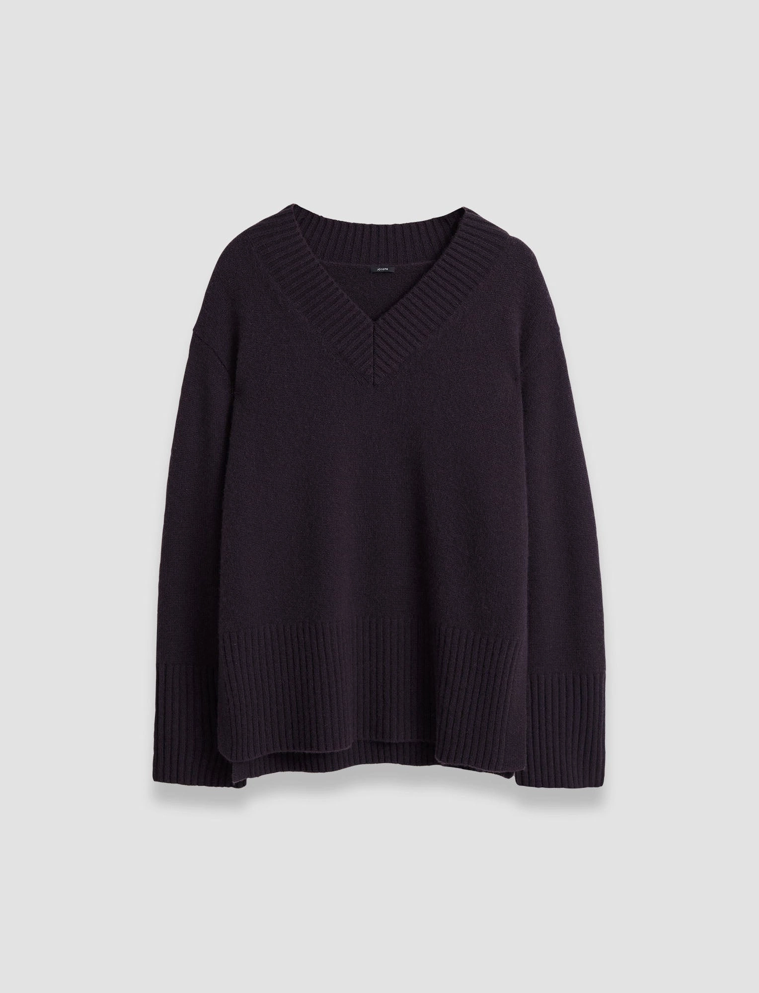 Luxe Cashmere V Neck Jumper Street Warmth Simple Form