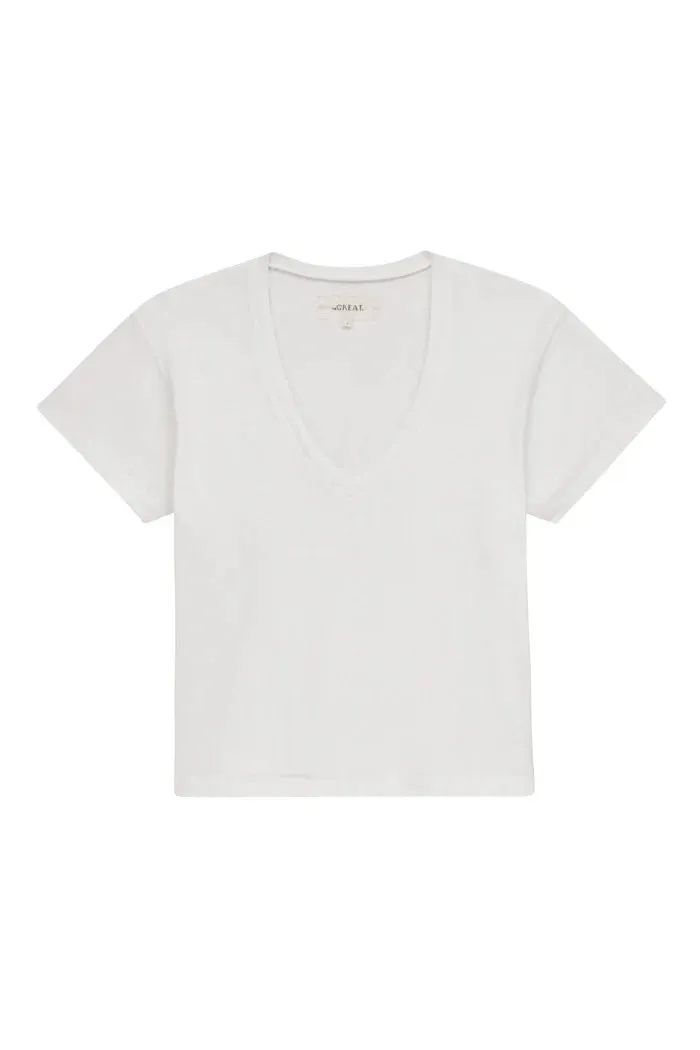 Spring Wear Temperature Regulating The V-Neck Tee
